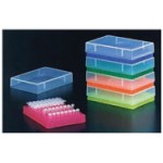 96 wells PCR workup rack with lid for 0.2ml PCR tubes