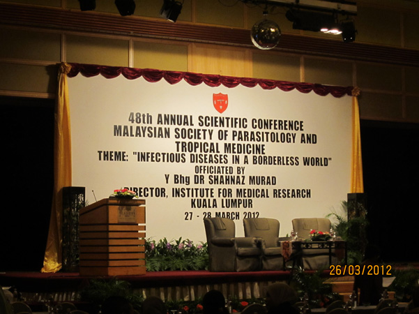 The 48th Annual Scientific Conference of the Malaysian Society of Parasitology and Tropical Medicine